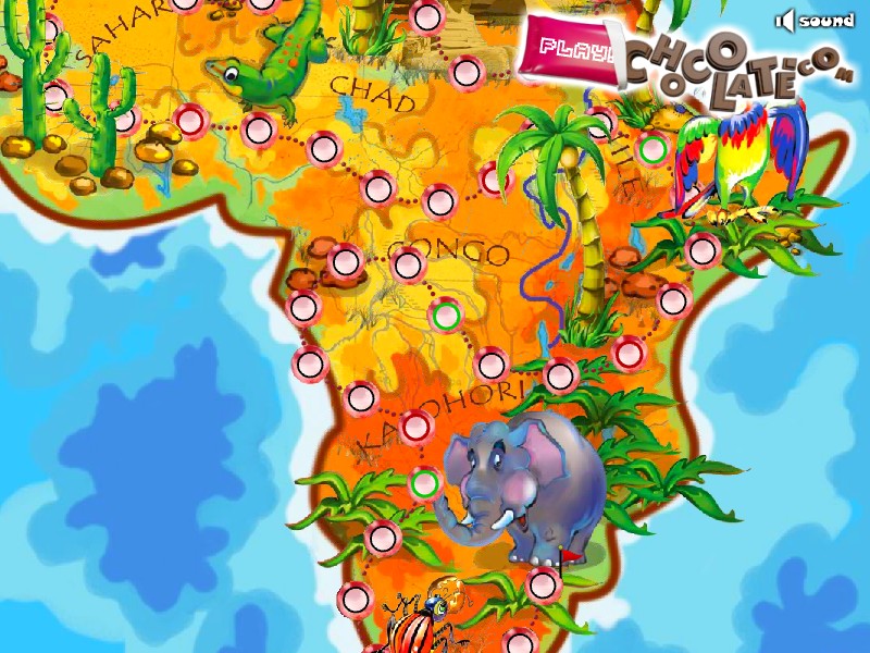 Smarty Race Game: Africa Quiz